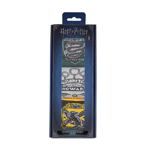 Harry Potter Socken 3er-Pack Quidditch Hogwarts