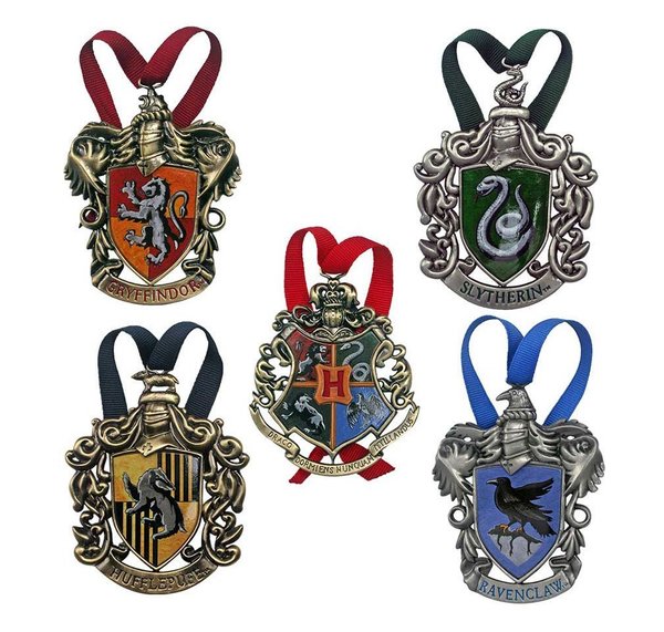Harry Potter Christbaumschmuck 5er-Pack Hogwarts