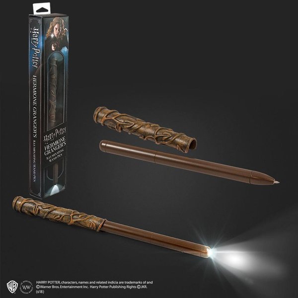 Harry Potter Kugelschreiber mit Leuchtfunktion Hermine's Zauberstab