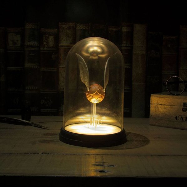 Harry Potter Bell Jar Lampe Golden Snitch 20 cm