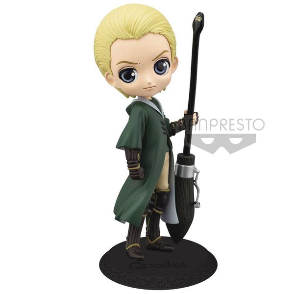 Harry Potter Q Posket Minifigur Draco Malfoy Quidditch Style Version A 14 cm