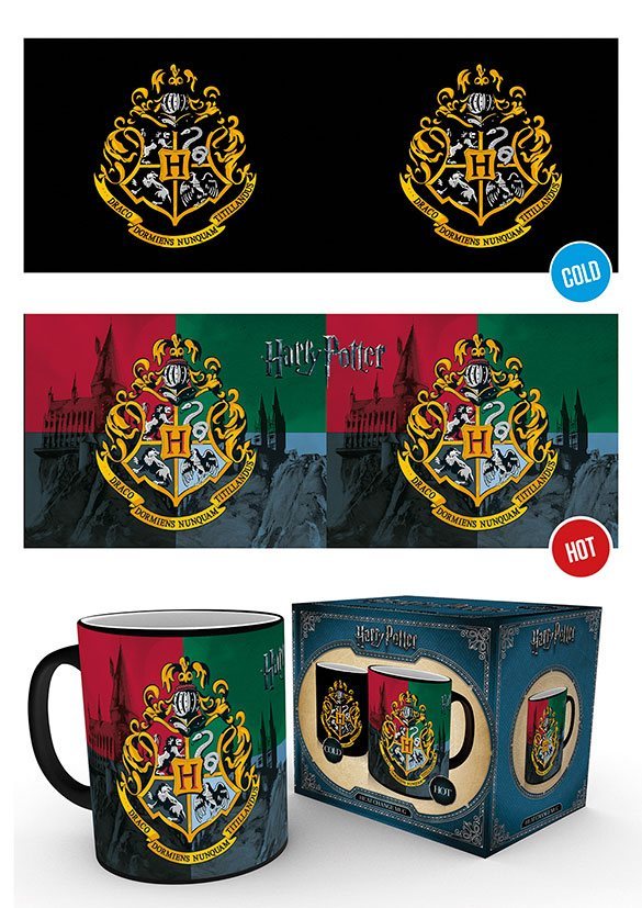 Harry Potter Tasse mit Thermoeffekt Hogwarts Crest