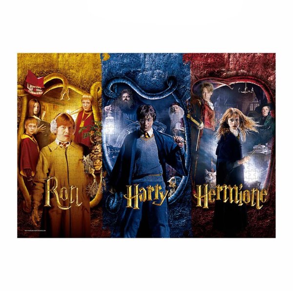 Harry Potter Puzzle Harry, Ron & Hermine