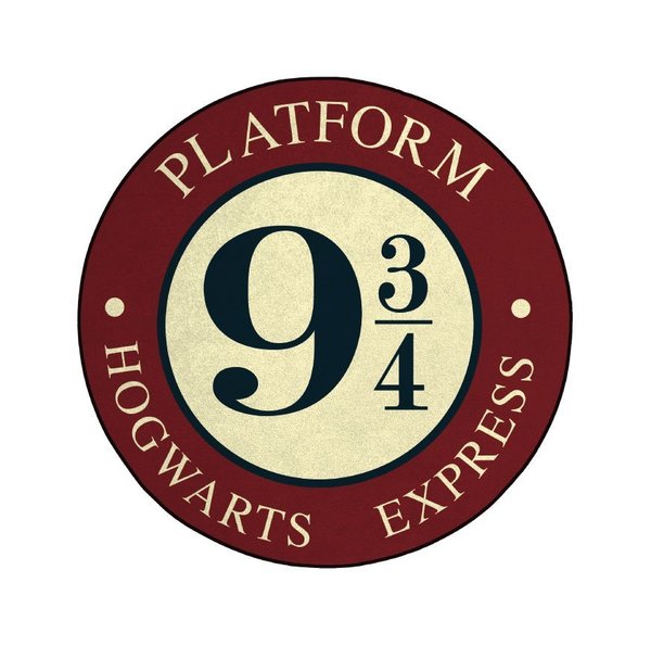 Harry Potter Teppich Platform 9 3/4 80 cm