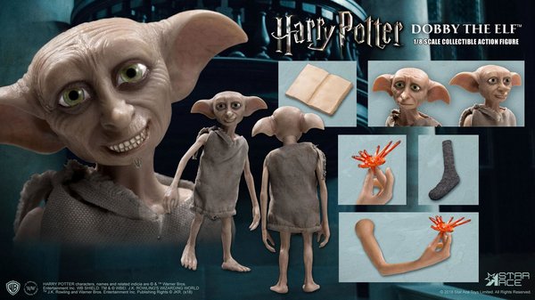 Harry Potter und die Kammer des Schreckens Real Master Series Actionfigur 1/8 Dobby 12 cm