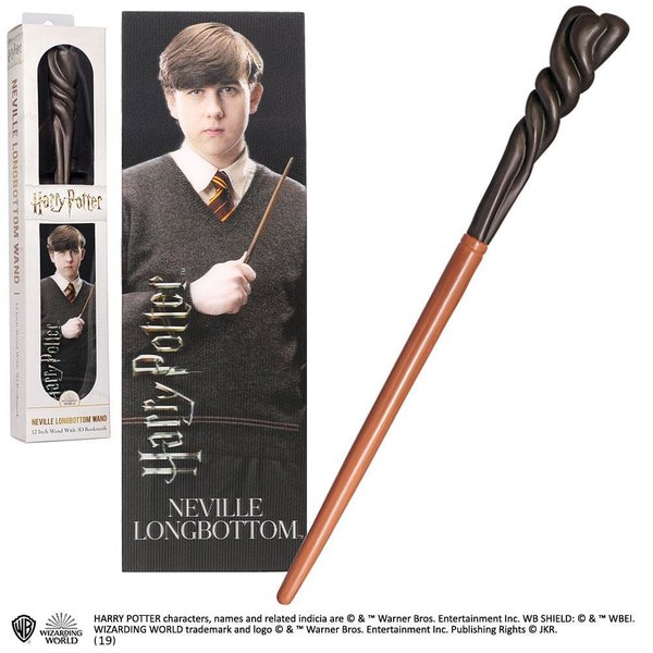 Harry Potter PVC Zauberstab-Replik Neville Longbottom 30 cm