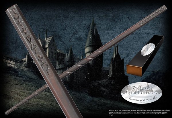 Harry Potter Zauberstab Professor Sybill Trelawney (Charakter-Edition)