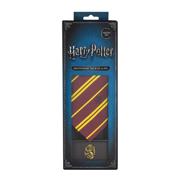 Harry Potter Krawatte & Ansteck-Pin Deluxe Box Gryffindor