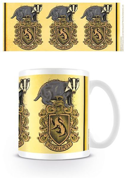 Harry Potter: Hufflepuff Badger Crest Mug - Tasse