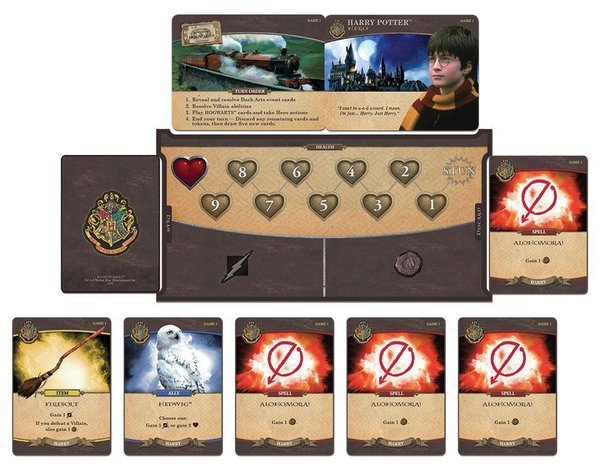 Harry Potter Deckbau-Kartenspiel Hogwarts Battle *Englische Version*