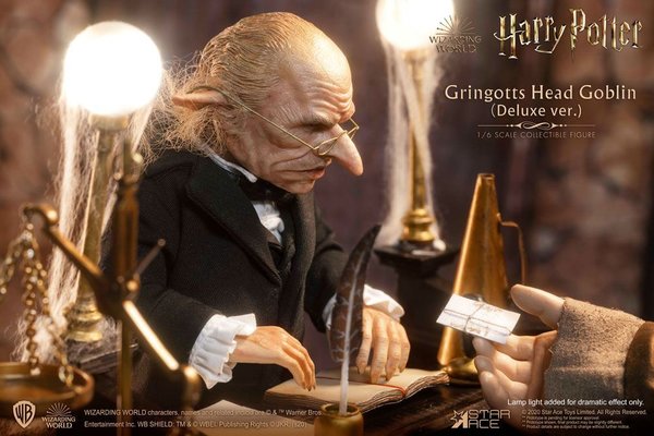 Harry Potter My Favourite Movie Actionfigur 1/6 Gringotts Head Goblin Deluxe Ver. 20 cm