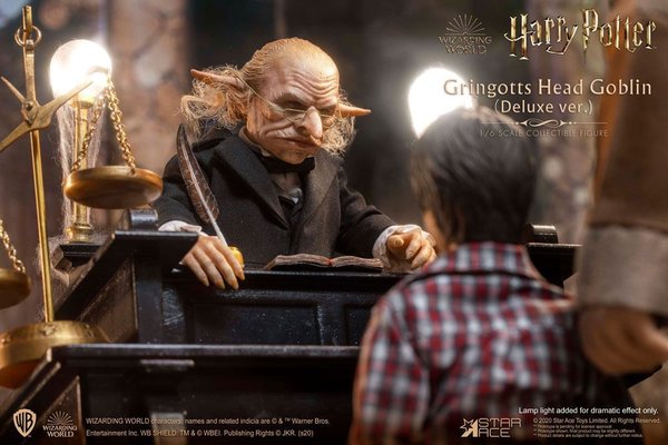 Harry Potter My Favourite Movie Actionfigur 1/6 Gringotts Head Goblin Deluxe Ver. 20 cm