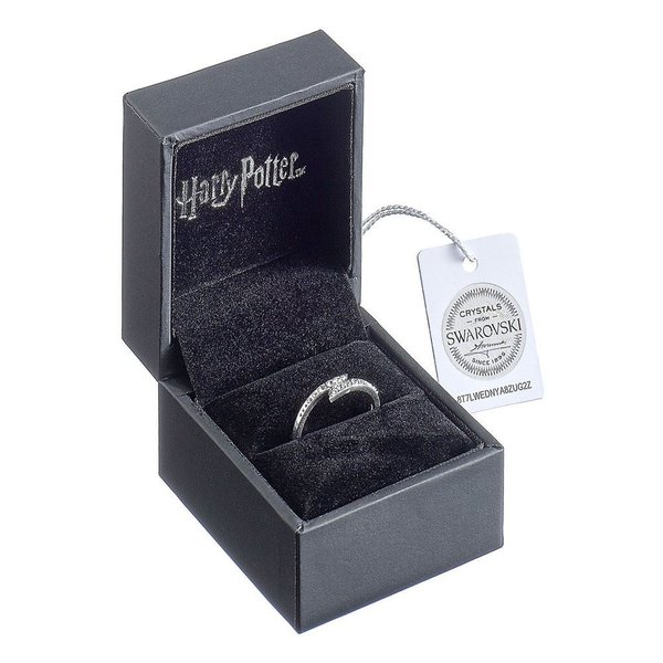 Harry Potter x Swarovski Ring Blitz UK-Größe P (Sterling Silber)
