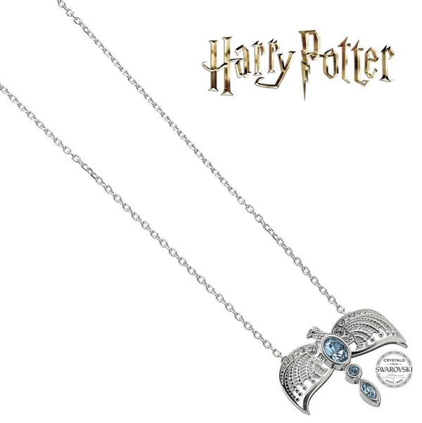 Harry Potter x Swarovski Halskette & Anhänger Diadem (Sterling Silber)