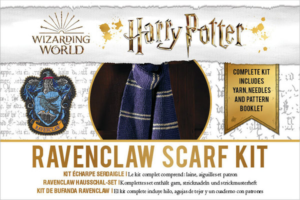 Harry Potter Ravenclaw Schal Strickset