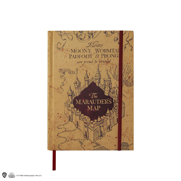 Harry Potter Notizbuch A5 Marauder's Map