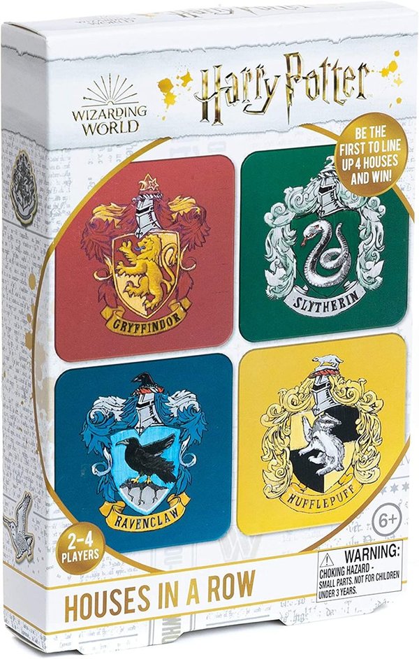 Harry Potter: Hogwarts Houses in a Row Game