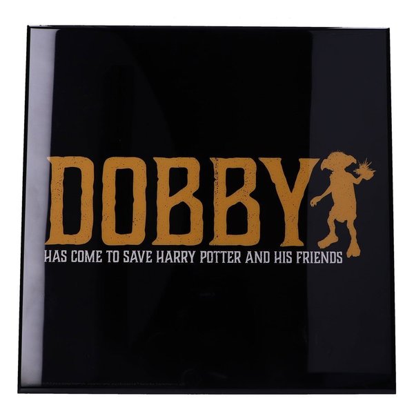 Harry Potter Crystal Clear Picture Wanddekoration Dobby 32 x 32 cm