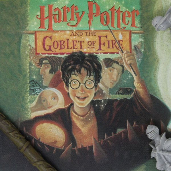 Harry Potter Kunstdruck Goblet of Fire Book Cover Artwork Limited Edition 42 x 30 cm