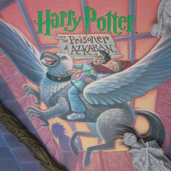 Harry Potter Kunstdruck Prisoner of Azkaban Book Cover Artwork Limited Edition 42 x 30 cm