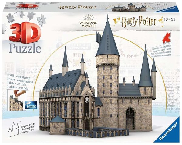Harry Potter 3D Puzzle Schloss Hogwarts: Große Halle (540 Teile)