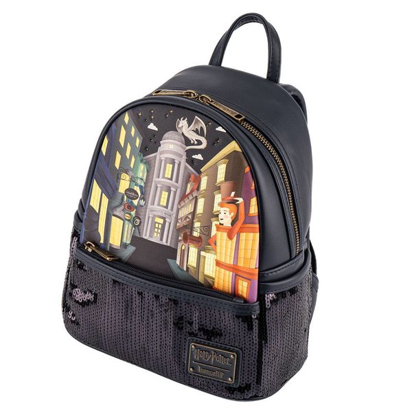 Harry Potter by Loungefly Rucksack Diagon Alley Sequin