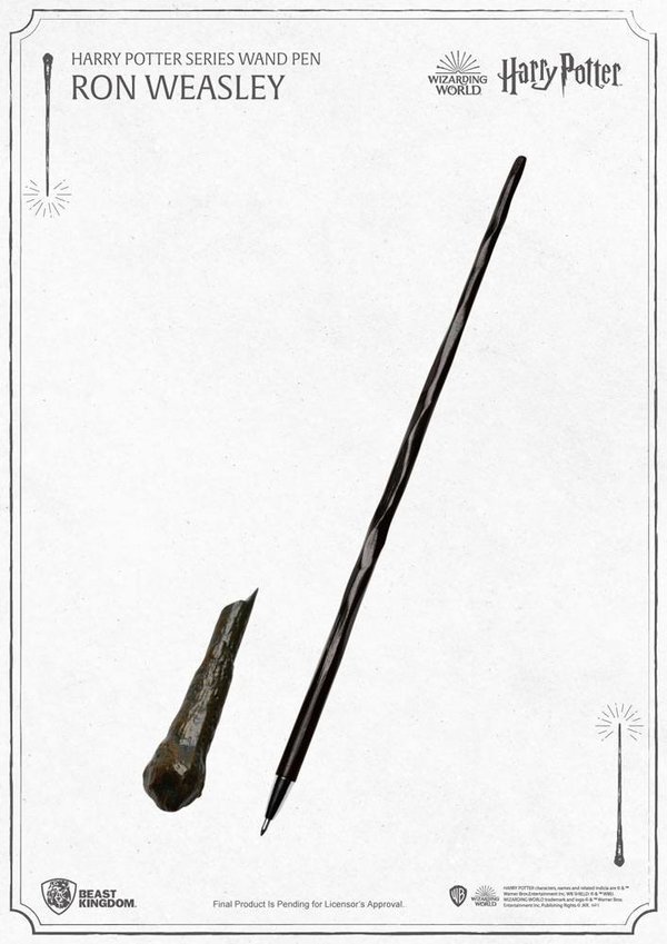 Harry Potter Kugelschreiber Ron Weasley Zauberstab 30 cm
