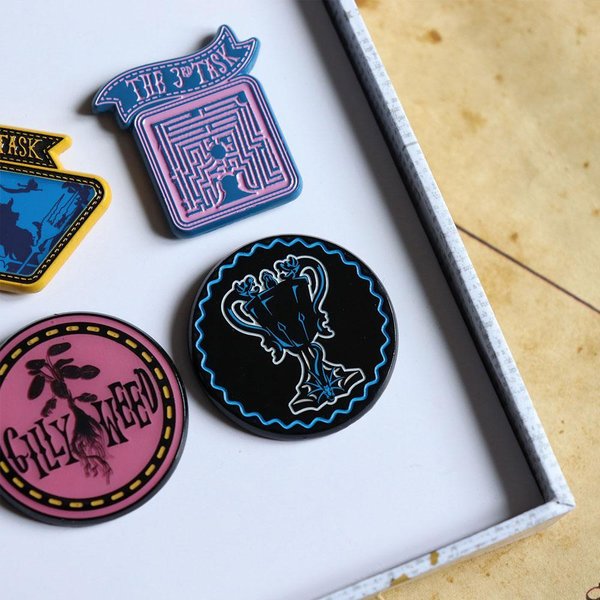 Harry Potter Ansteck-Pin 6er-Pack Triwizard Tournament Limited Edition
