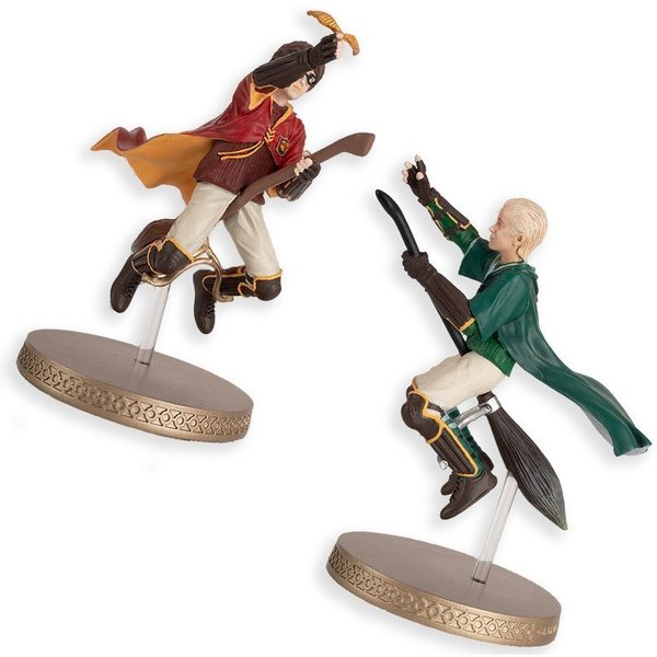 Harry Potter: Harry und Draco Quidditch Duo Box Set Figur im Maßstab 1:16