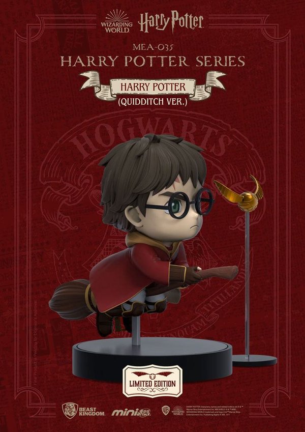Harry Potter Mini Egg Attack Figur Harry Potter (Quidditch Ver.) 8 cm
