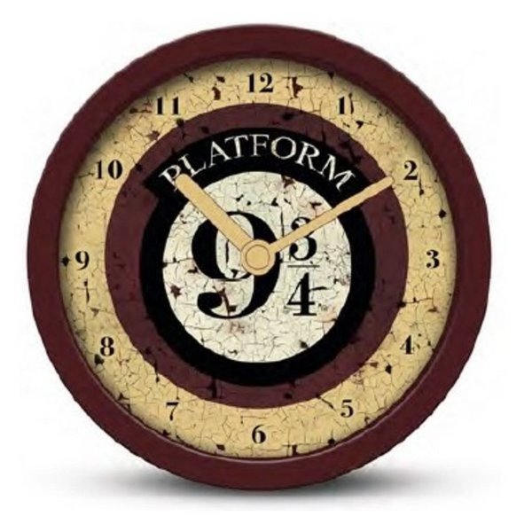 Harry Potter Gleis 9 3/4 Tischuhr - Uhr - Clock