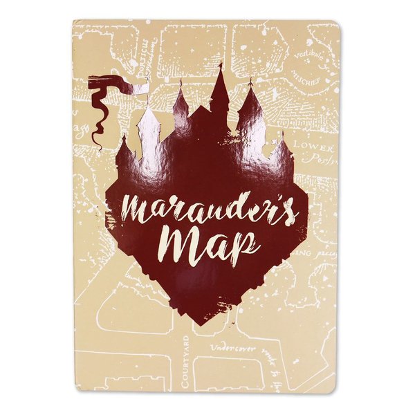 Harry Potter Notizbuch Flex A5 Marauder's Map