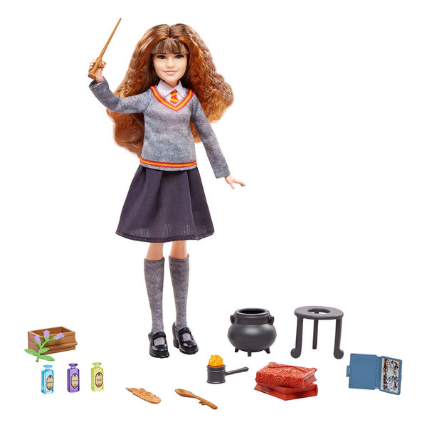 Harry Potter Playset mit Puppe Hermine Granger und der Vielsaft-Trank