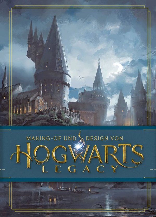 Harry Potter Buch Making-of und Design von Hogwarts Legacy - Artbook