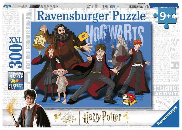 Harry Potter Kinderpuzzle XXL Harry Potter und die Zauberschule Hogwarts (300 Teile)